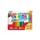 Carioca Jumbo -12 Confezione da 12 Pennarelli + 2 Gratis - punta 6 mm