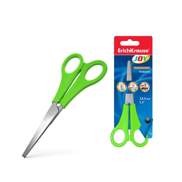 Forbici ErichKrause Joy - Lame Inox, Estremità Arrotondate, Plastica