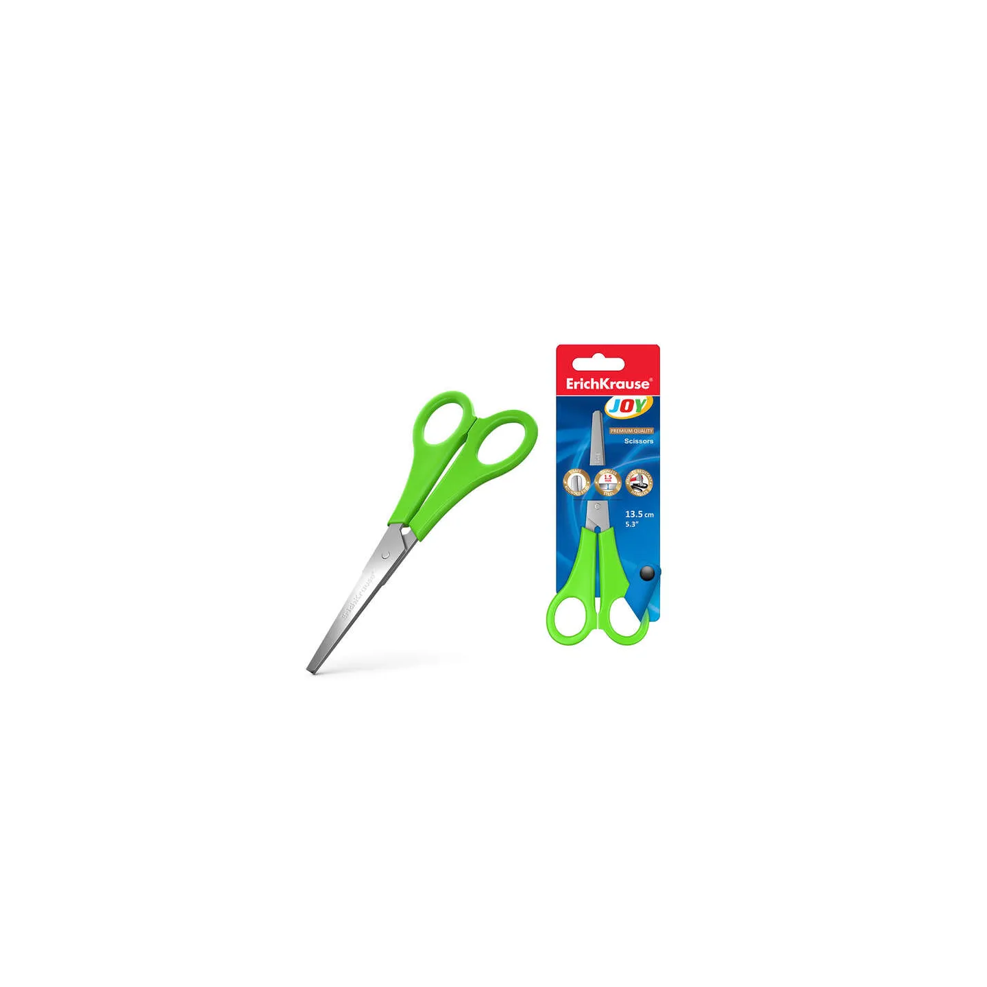 Forbici Erichkrause Joy in acciaio inox con punte arrotondate