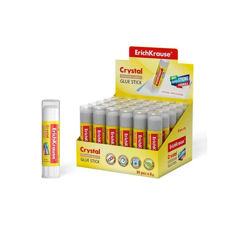 Colla Stick 8gr ErichKrause Crystal - Adesione Rapida e Affidabile