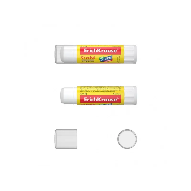 Colla Stick 8gr ErichKrause Crystal - Adesione Rapida e Affidabile