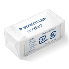 Staedtler Rasoplast 526 B40 Gomma, Alta Qualità, Scarti Minimi, Bianco