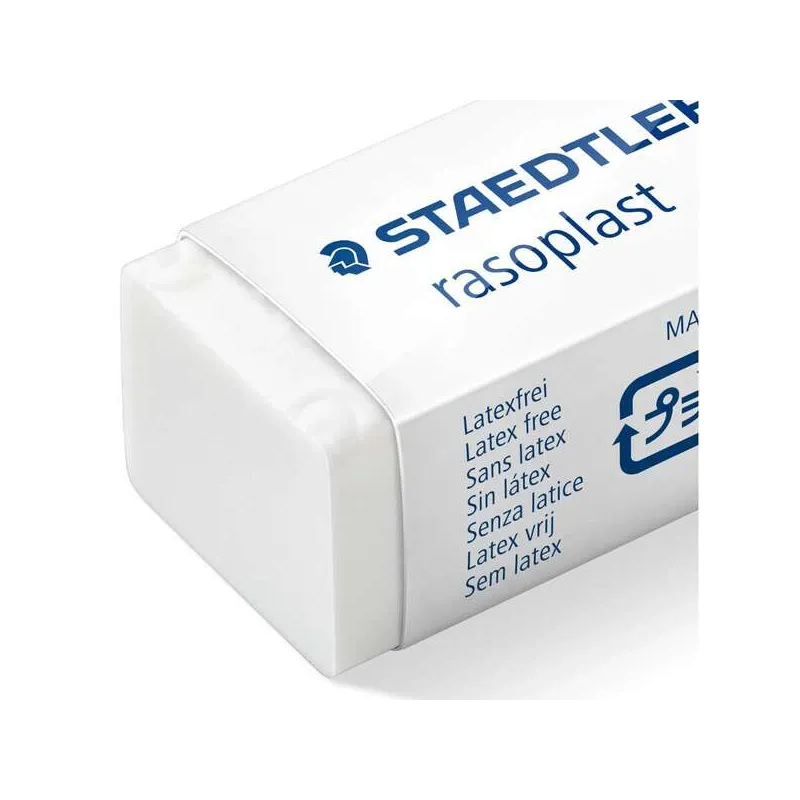 Staedtler Rasoplast 526 B40 Gomma, Alta Qualità, Scarti Minimi, Bianco