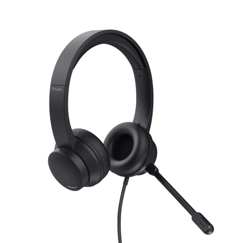 Trust Ayda – Cuffia PC con Microfono, Volume e Jack 3,5 mm