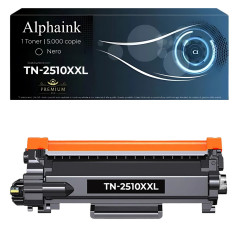 Toner Brother TN-2510XXL Nero CON CHIP Compatibile