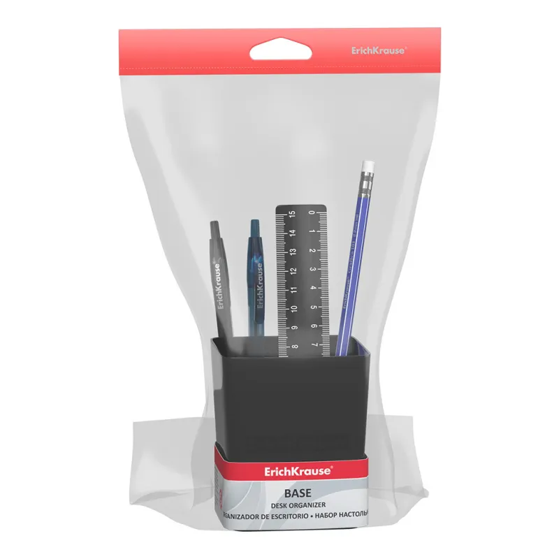 Starter KIT da tavolo in plastica ErichKrause Victoria, nero