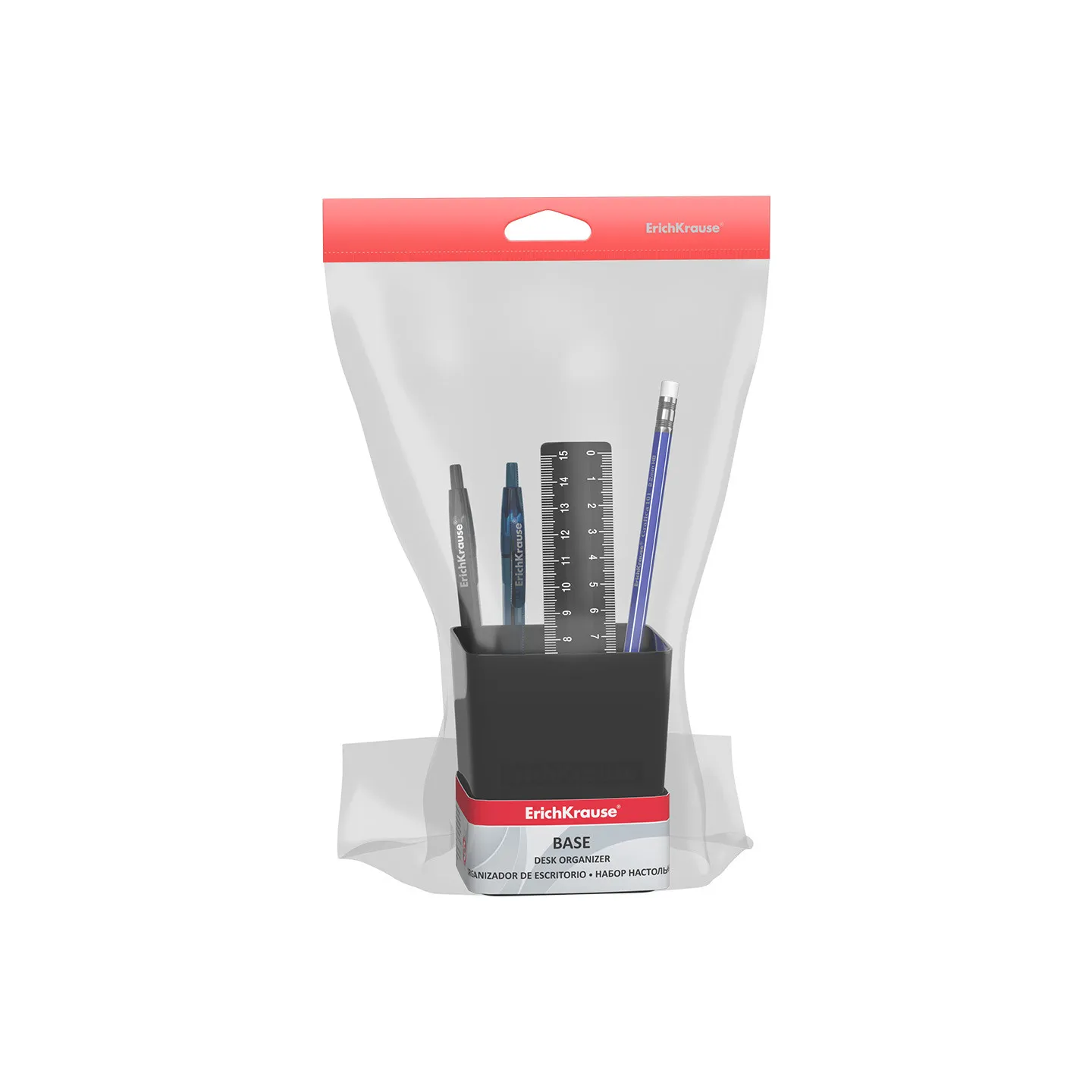 Starter KIT da tavolo in plastica ErichKrause Victoria, nero