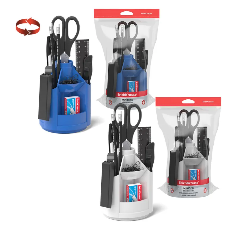 Starter KIT &quot;Mini Desk&quot; da scrivania in plastica ErichKrause , colore assortito