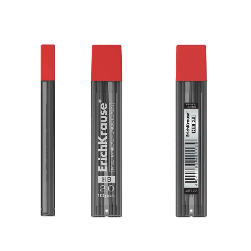 Mine ErichKrause MEGAPOLIS Concept per matite meccaniche 2,0 mm, HB (10 pz.)