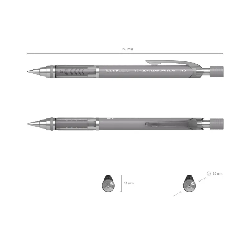 Matita meccanica ErichKrause Techno 0,9 mm, HB