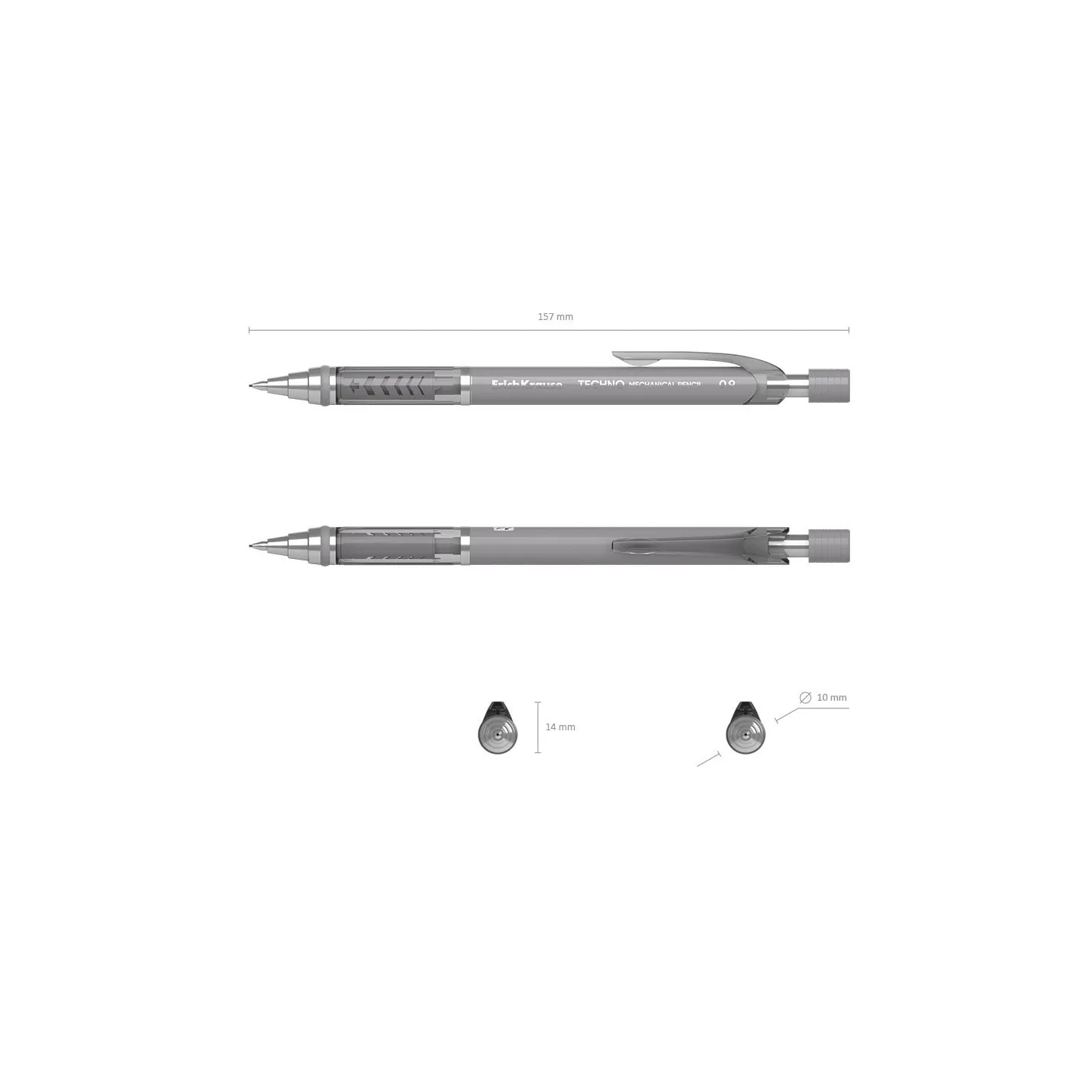 Matita meccanica ErichKrause Techno 0,9 mm, HB