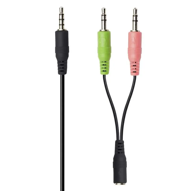 Cuffie Trust con Microfono – Volume, Archetto Regolabile, Adattatori 3,5 mm