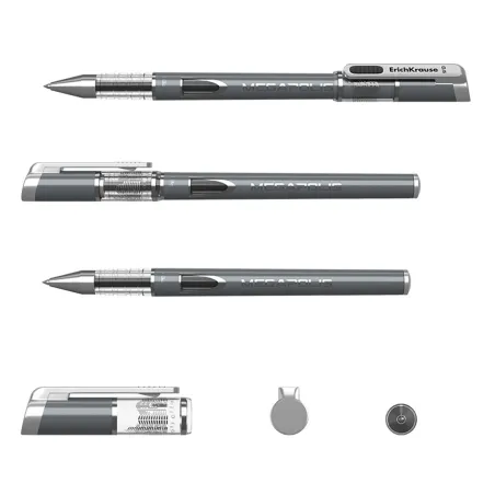 Penna a inchiostro gel ErichKrause MEGAPOLIS® Gel Stick 0,5, colore inchiostro: nero