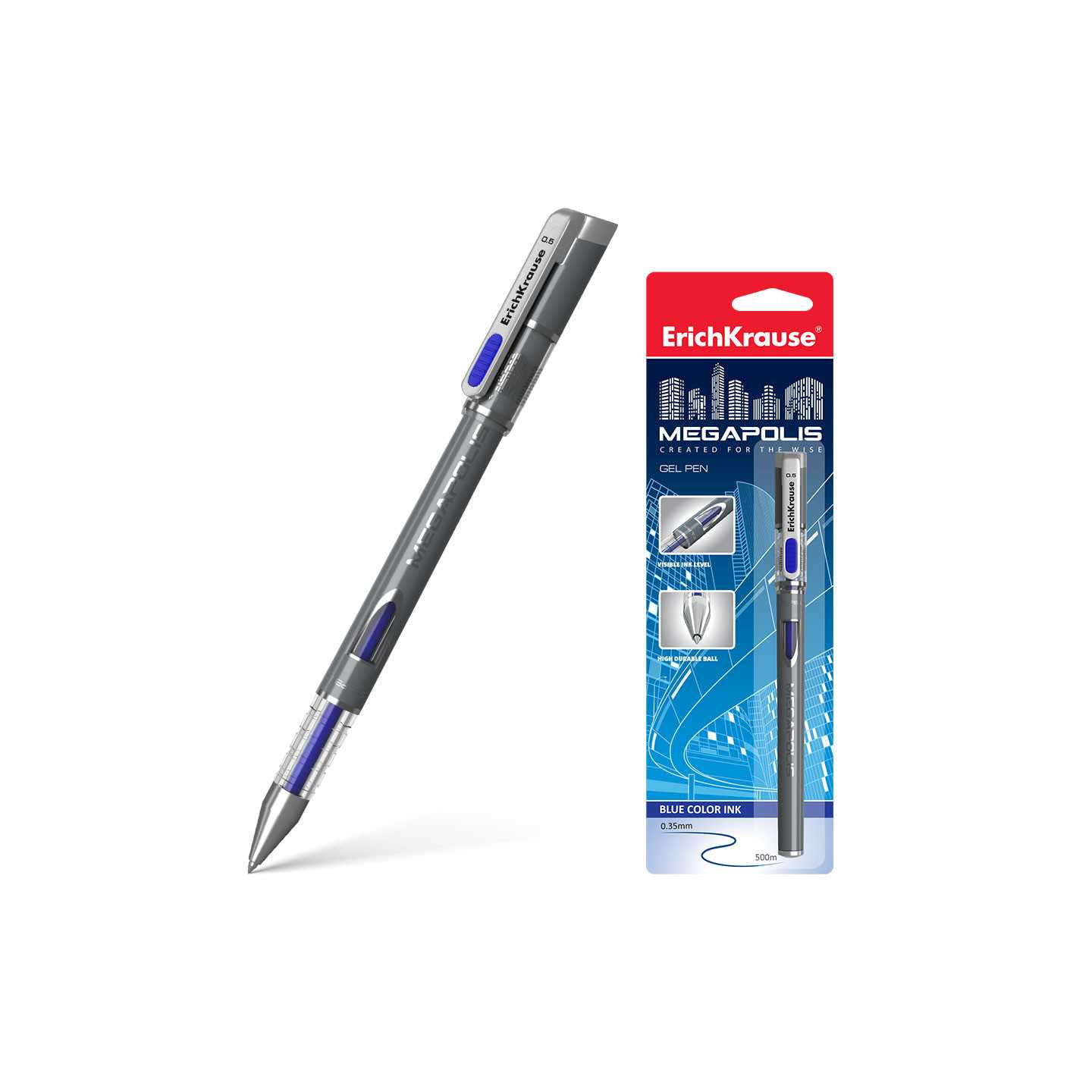 Miquelrius - Penna A Sfera Blu, Ottimale Per Materiale Scolastico