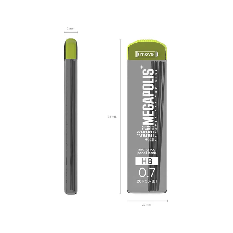 Conf. 20 Mine ErichKrause MEGAPOLIS Concept 0,7 mm, HB