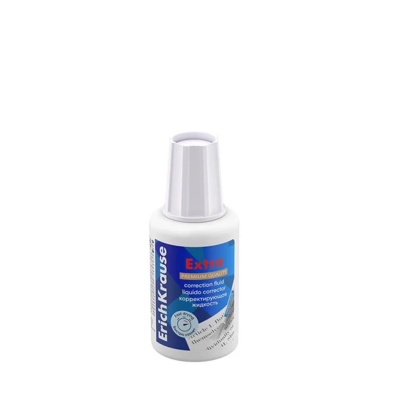 Correttore Liquido ErichKrause Extra, con pennello, 20 g