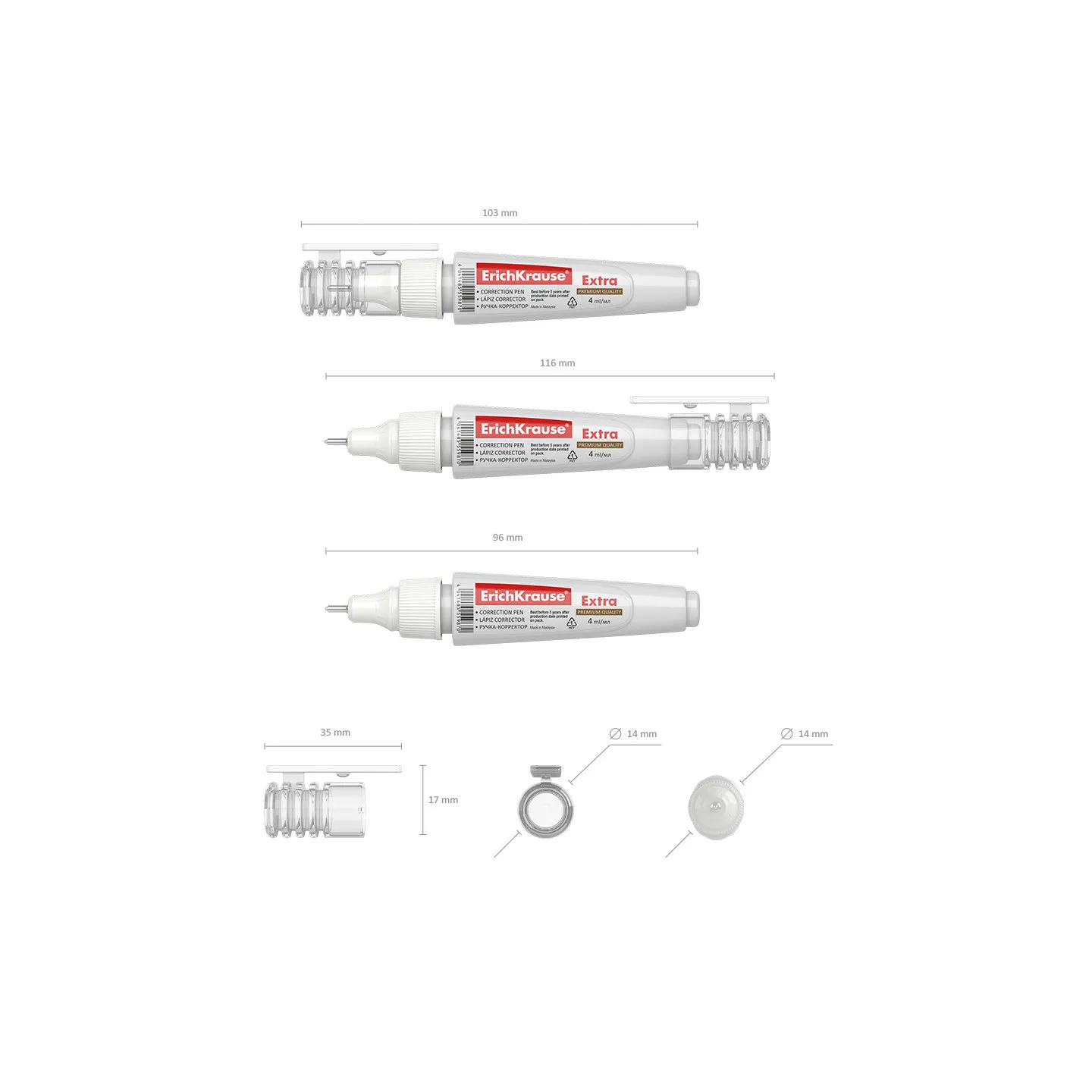 Offerta: Penna Correttore Extra Erichkrause
