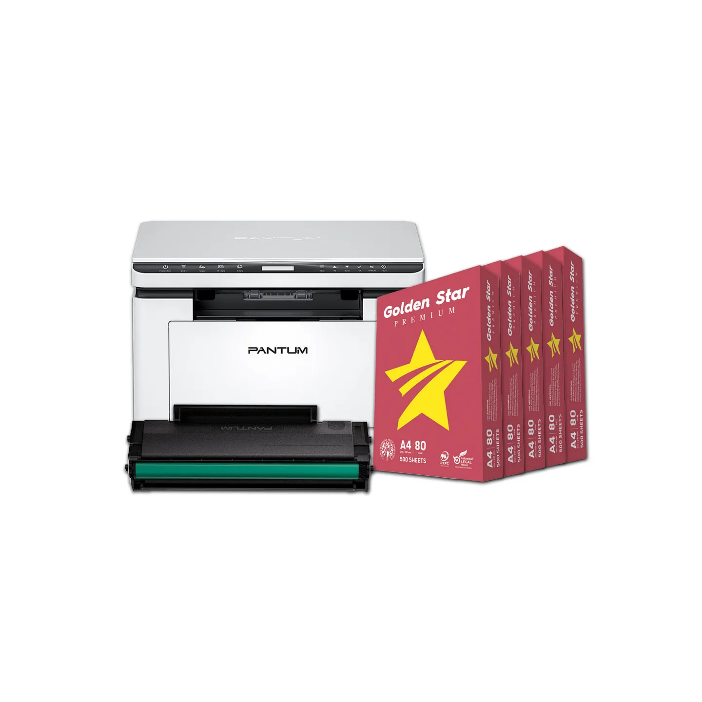 Pantum BM2300W 3 in 1 + Toner + 5 Risme Carta | Alphaink