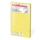 Block notes adesivo ErichKrause 125х75 mm, 100 fogli, giallo