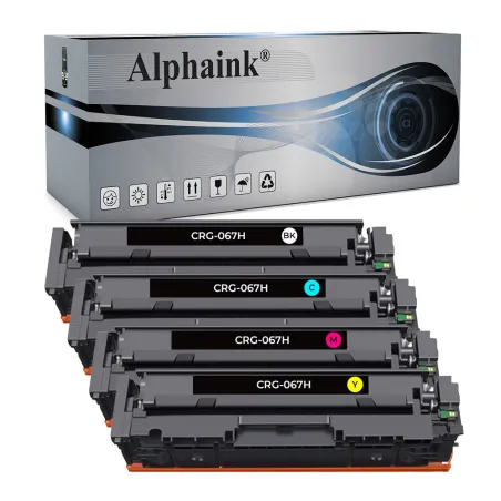 Toner compatibile per CANON CRG067HKIT4 | Alphaink - Qualità e Risparmio