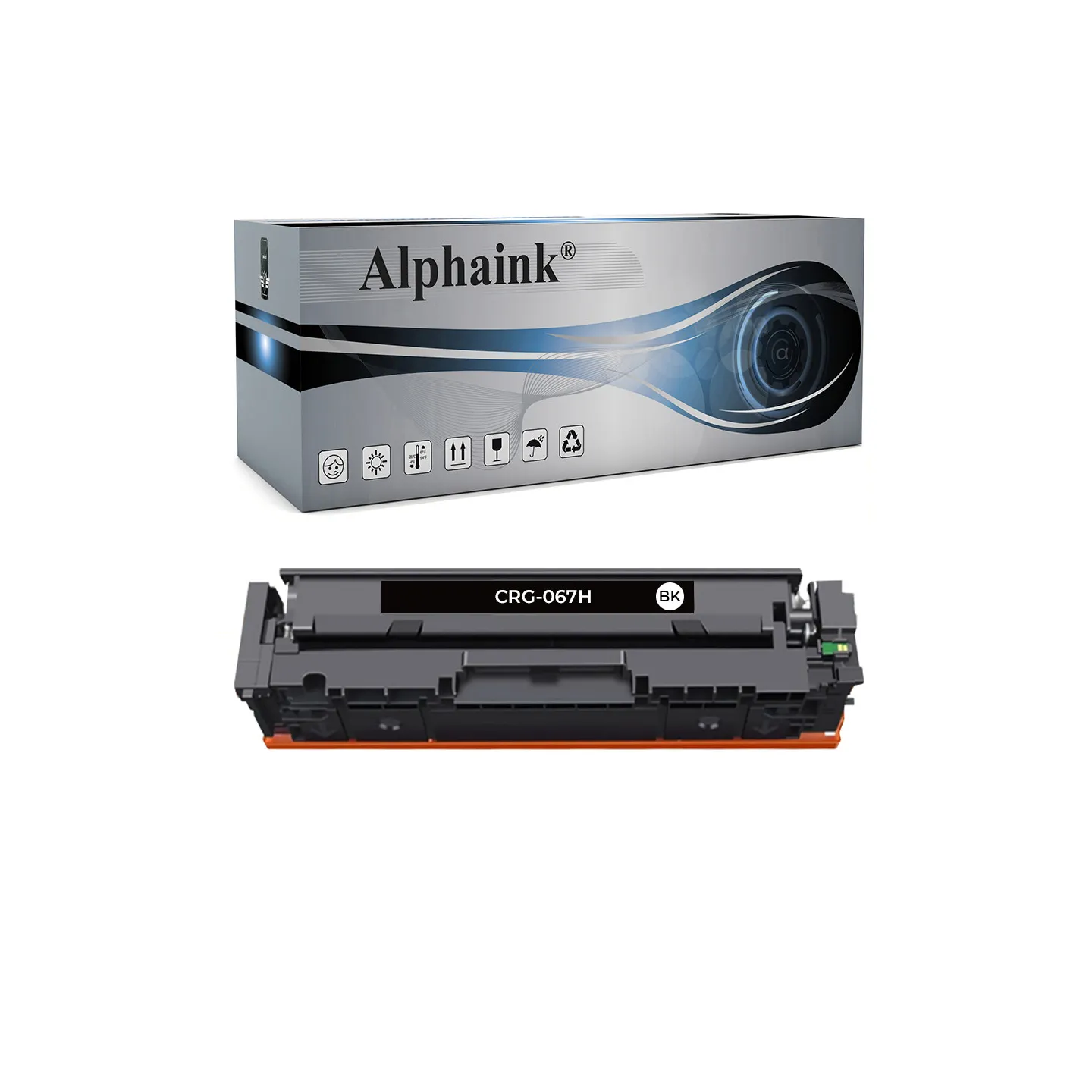 Toner compatibile per CANON CRG067HBK | Alphaink - Qualità e Risparmio
