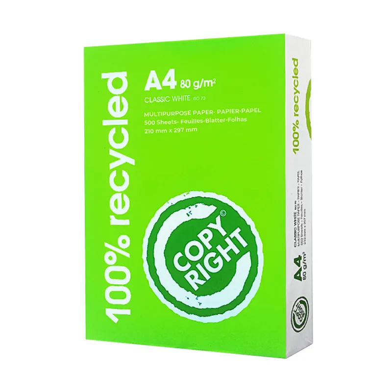 Offerta Carta Riciclata per fotocopie A4 Copy Right 5 Risme 75 gr