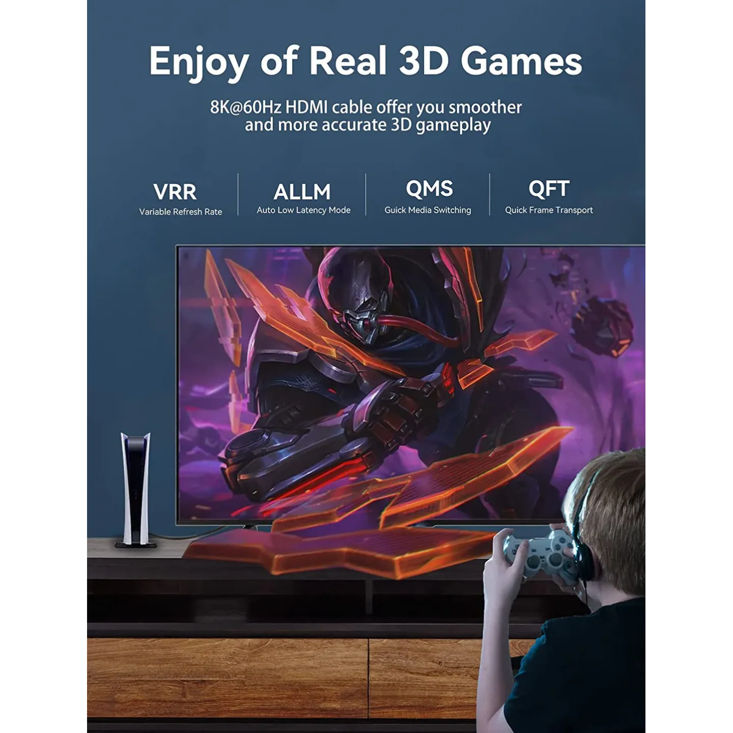 Cavo HDMI Vention 3 m – 4K e 8K Ultra HD Maschio-Maschio