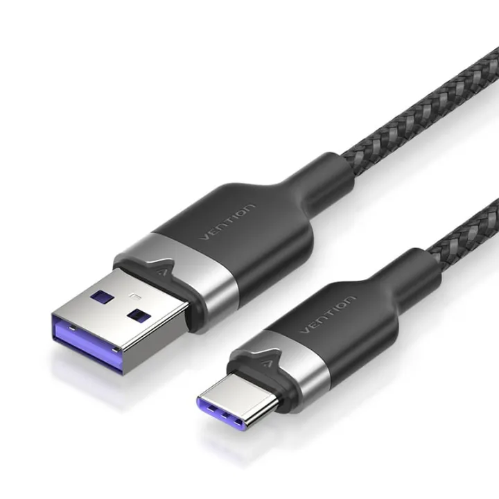 Cavo USB-A a USB-C 2 m 6A Vention – Ricarica Rapida e 480Mbps