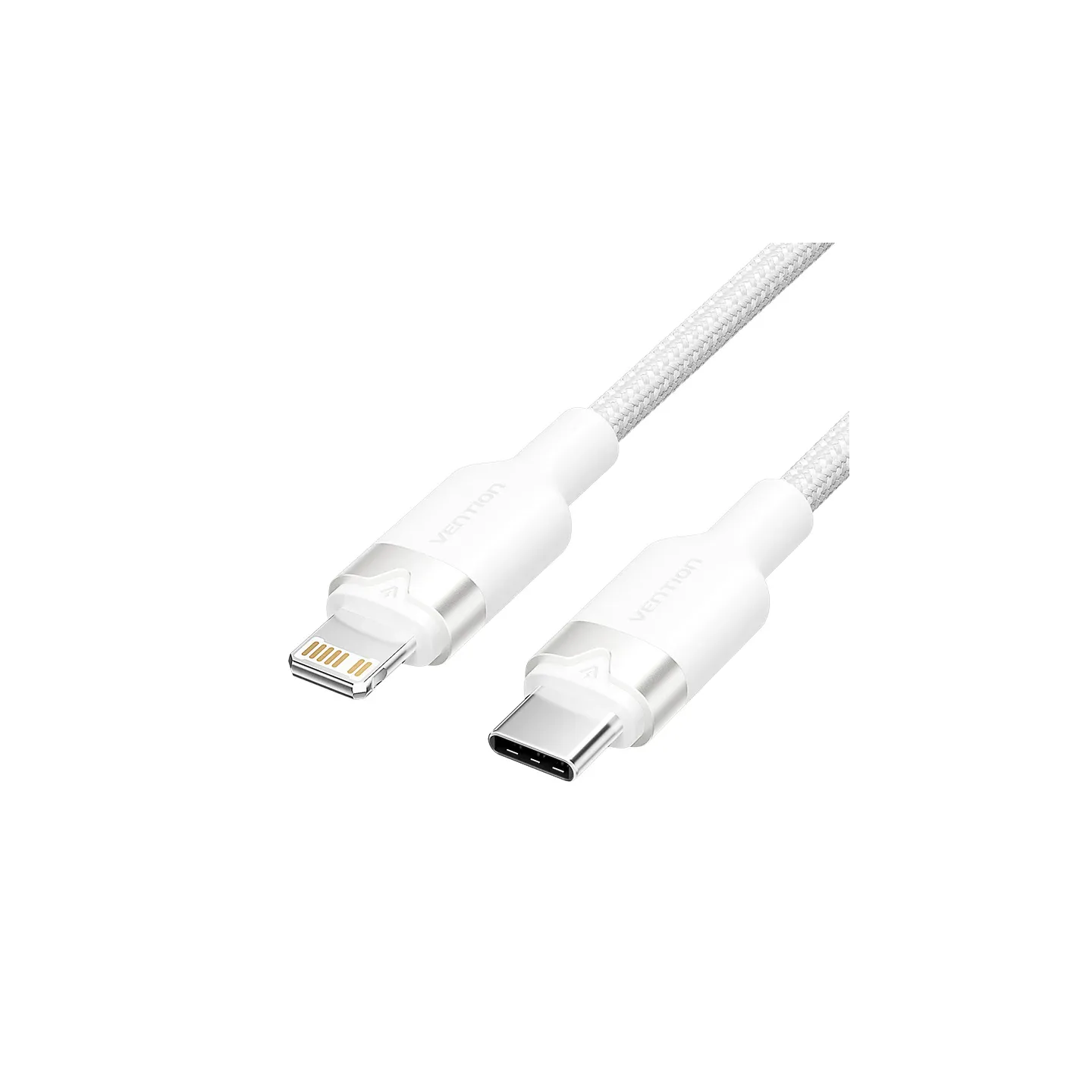 Cavo USB-C a Lightning 2 m Bianco Vention – Ricarica Rapida 3A per Apple