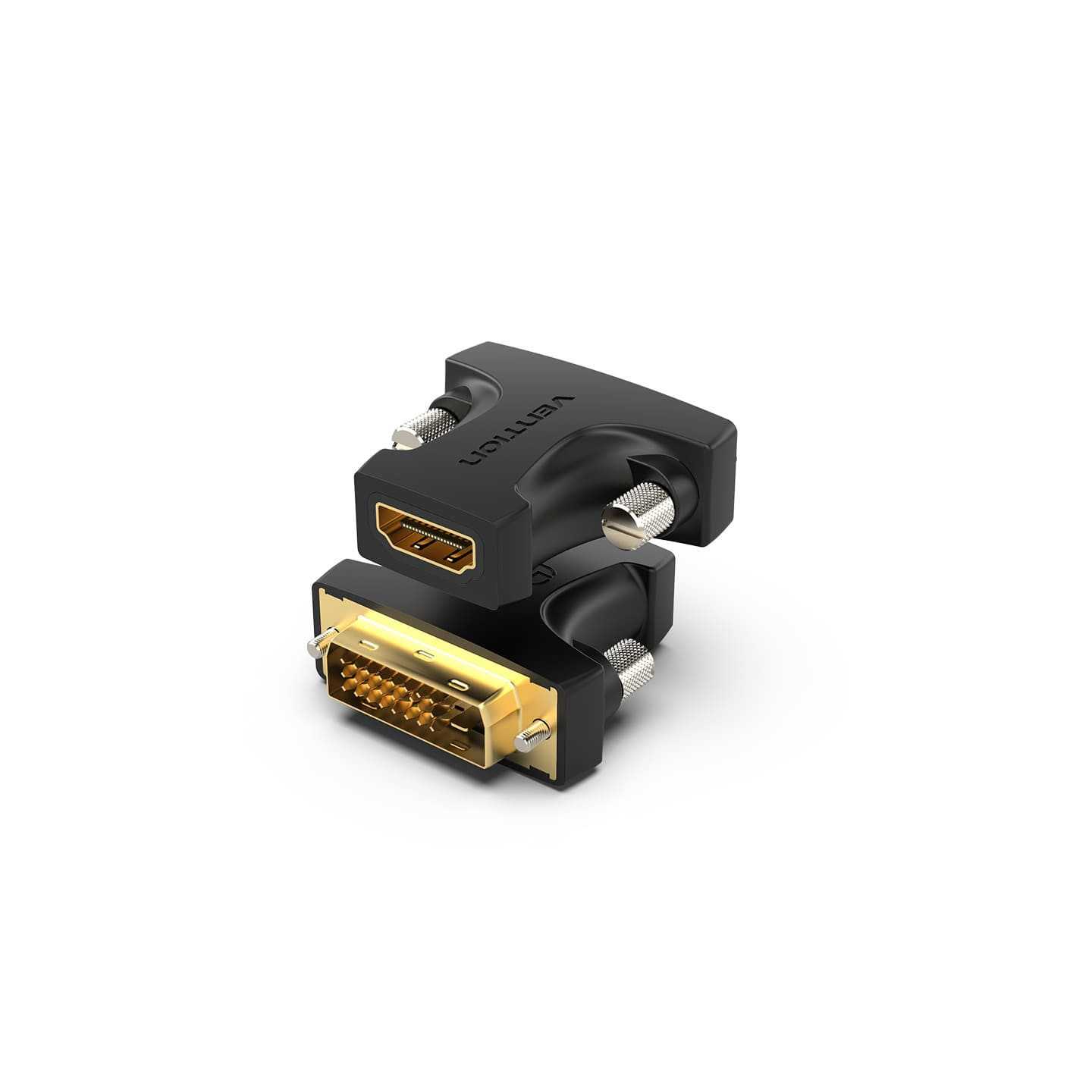 ADATTATORE HDMI FEMMINA A DVI-D dual link 24+1 MASCHIO presa spina ADATTATORE HDMI FEMMINA A DVI-D dual link 24+1 MASCHIO presa spina