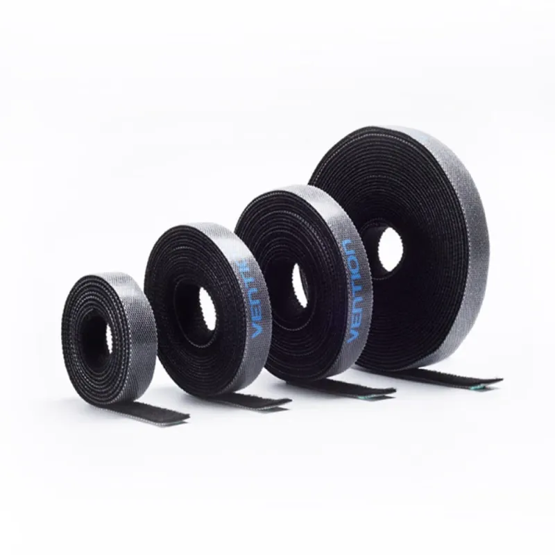 Rotolo in Velcro Vention 2 m x 12 mm – Nero
