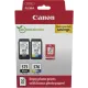 Cartucce Originali Canon PG-575 BK + CL 576 C + 50 Fogli Fotografici 4x6