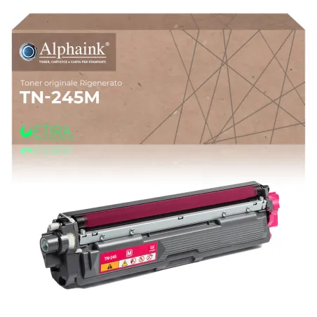 Toner rigenerato da originale BROTHER TRTN245M | Alphaink - Qualità e Risparmio