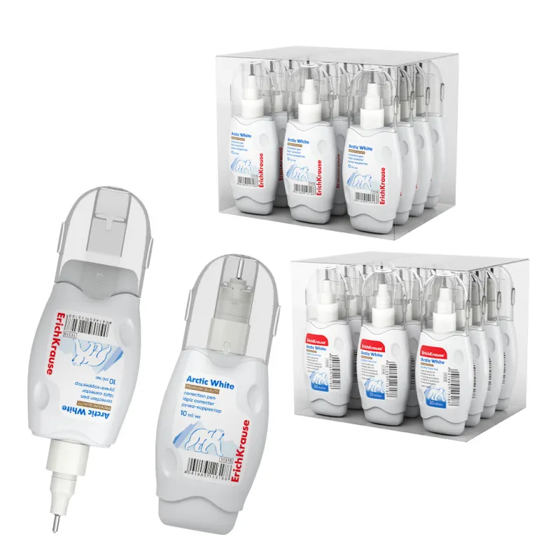 Correttore a Penna ErichKrause Arctic White 10 ml – Confezione da 1 Pezzo