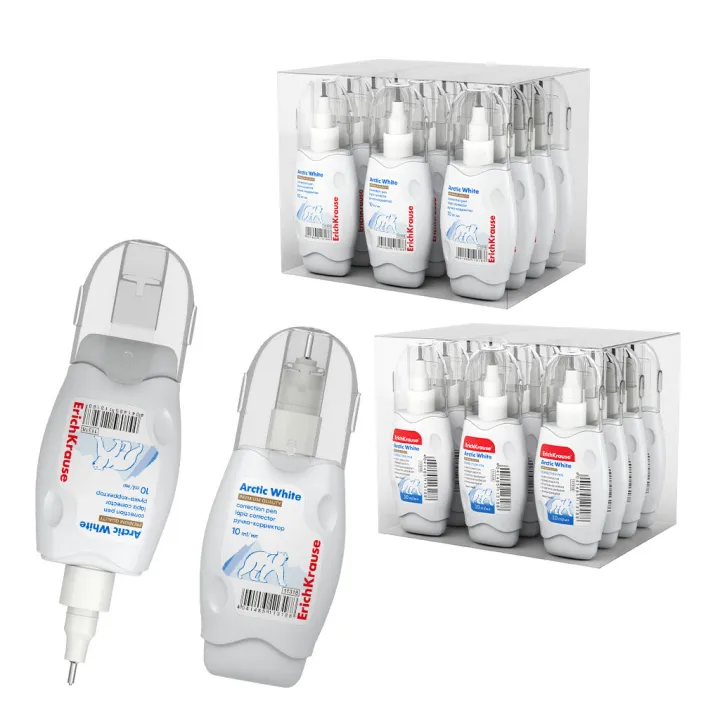 Correttore a Penna ErichKrause Arctic White 10 ml – Confezione da 1 Pezzo