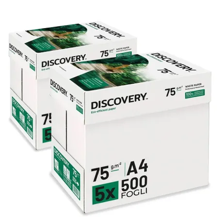 10 risme di carta A4 Discovery