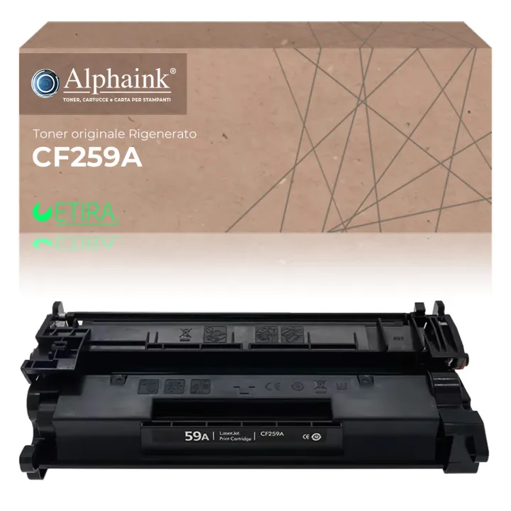 Toner rigenerato da originale HP  TRCF259A | Alphaink - Qualità e Risparmio
