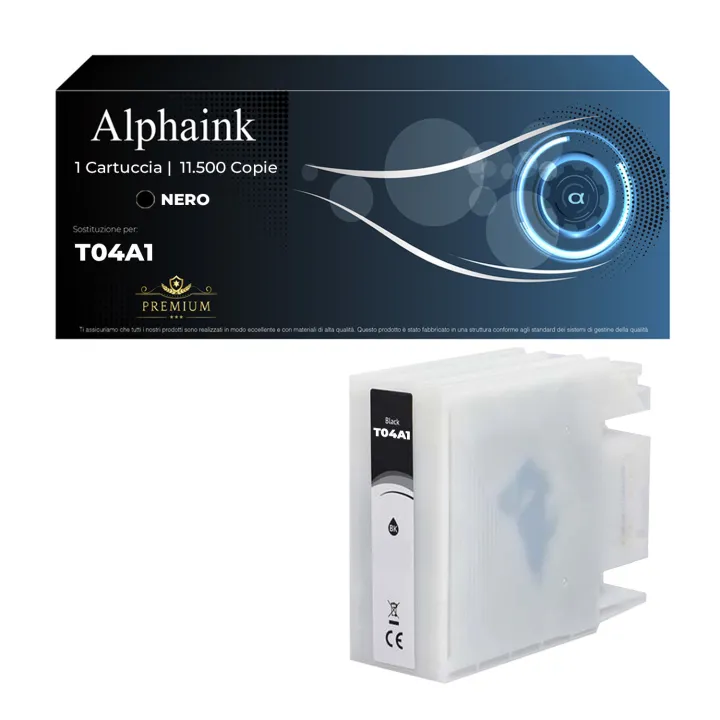 Cartucce Compatibili per EPSON T04A1BK | Alphaink - Qualità e Risparmio
