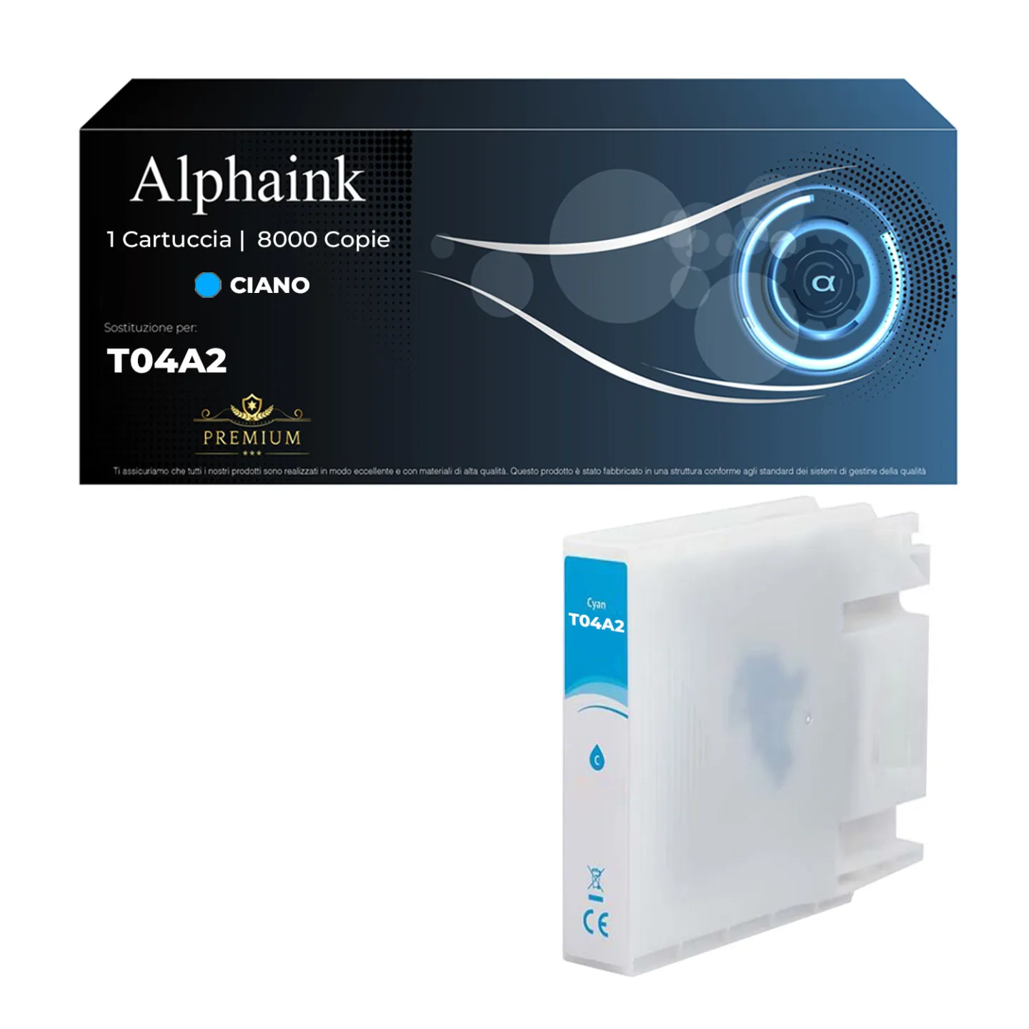 Cartucce Compatibili per EPSON T04A2C | Alphaink - Qualità e Risparmio