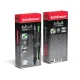 Penna a sfera a scatto ErichKrause MEGAPOLIS® Matic&amp;Grip 0.7, tecnologia Super Glide, colore inchiostro: nero (confezione da