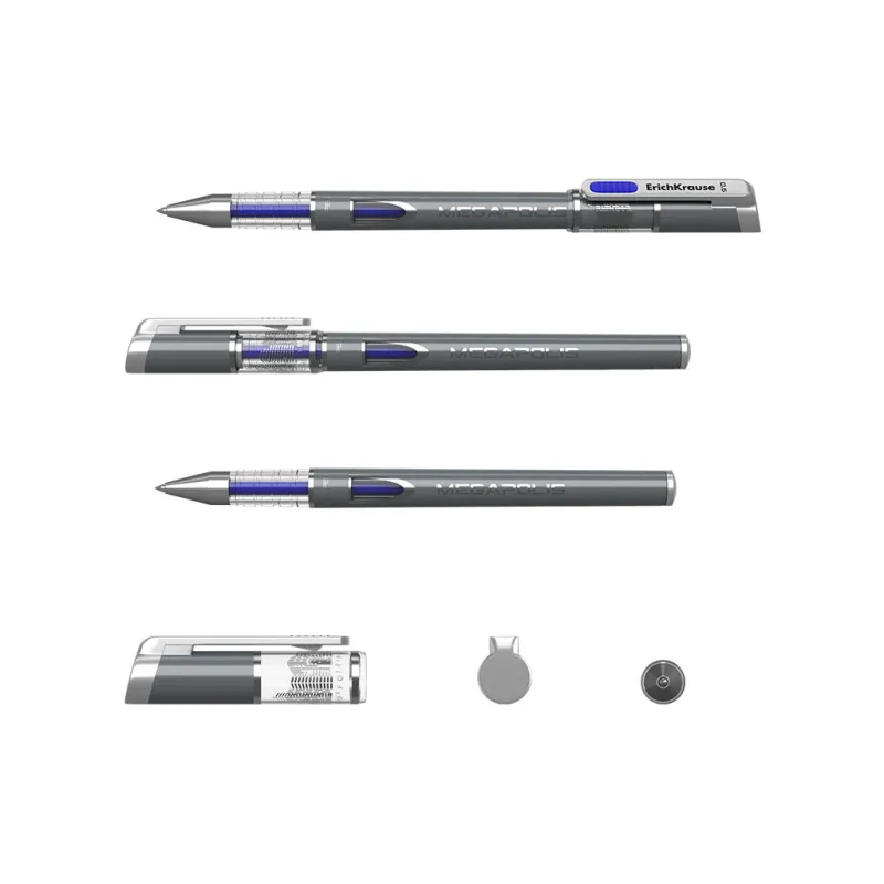 Penna blu ink gel ErichKrause MEGAPOLIS Gel Stick 0,5