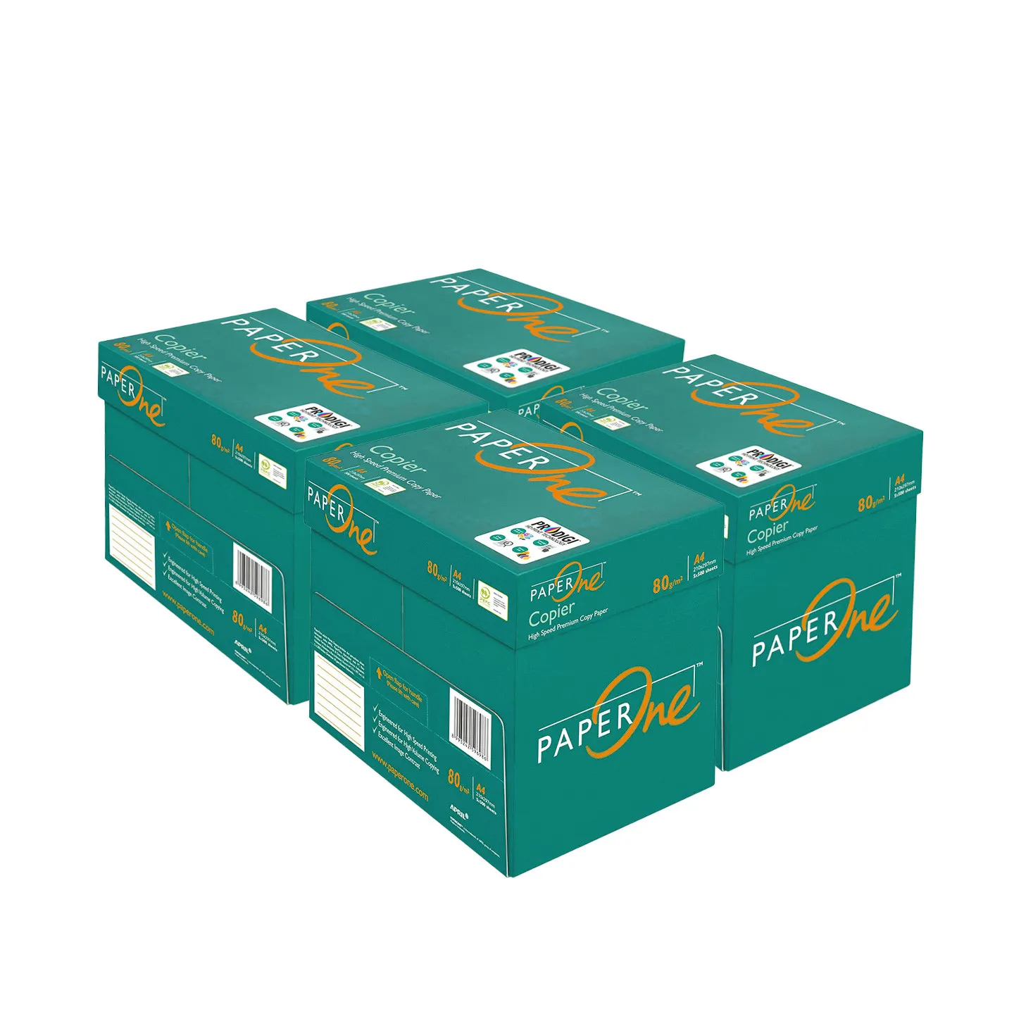 Carta per fotocopie A4 PaperOne Copier 20 Risme 80 gr | Alphaink