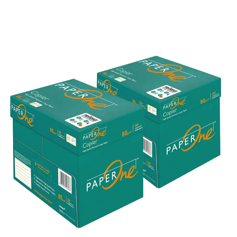 Carta A4 PaperOne Copier 80 grammi per fotocopie | 10 Risme | Alphaink