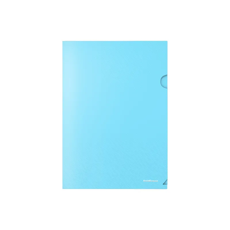 Portadocumenti trasparente ErichKrause® Diagonal Pastel, A4, opaco, colori assortiti