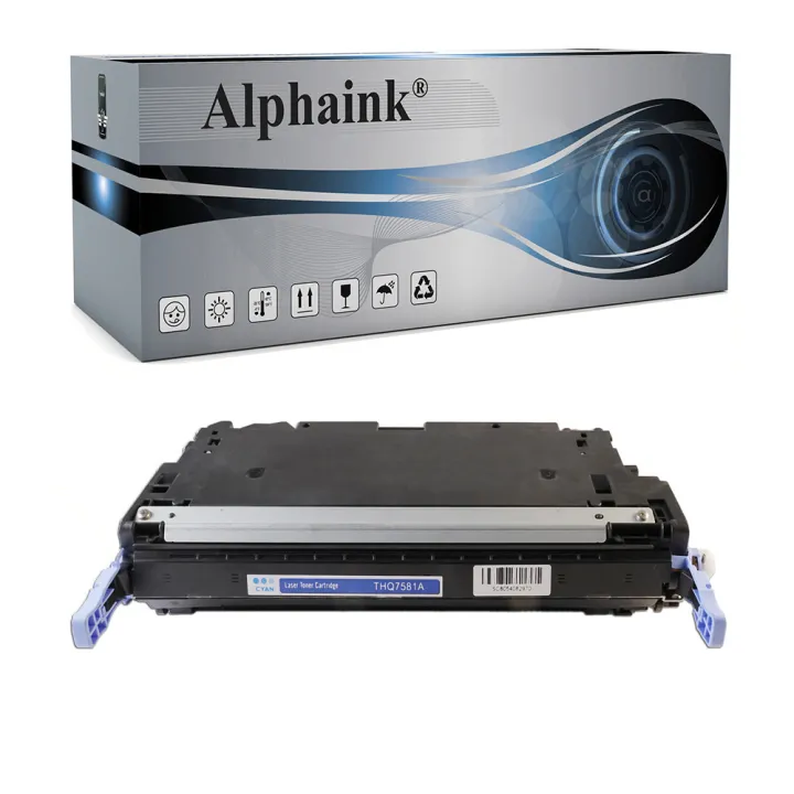Toner compatibile per HP  Q7581A | Alphaink - Qualità e Risparmio
