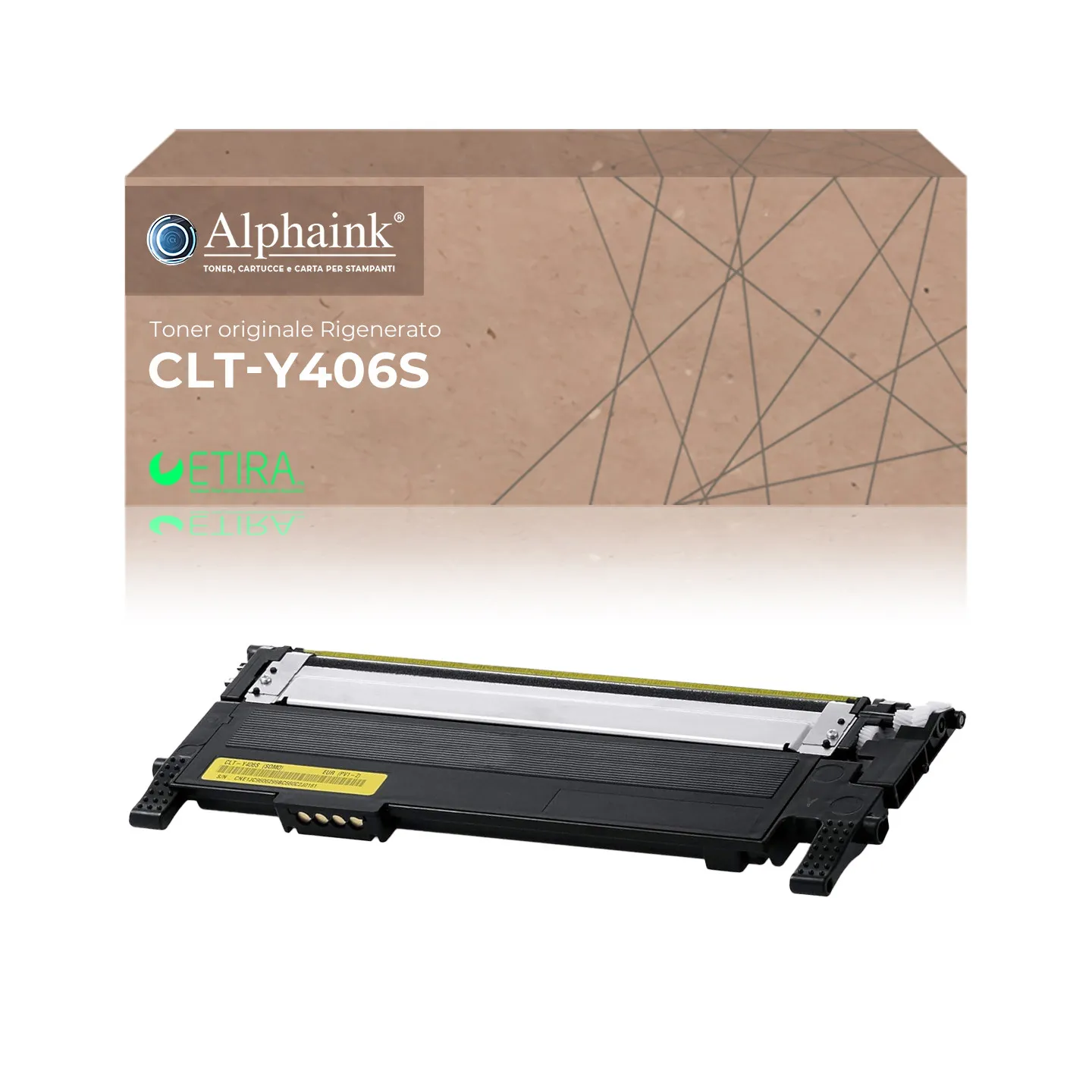 Toner rigenerato da originale SAMSUNG CLTY406S | Alphaink - Qualità e Risparmio