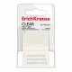 Note adesive in plastica ErichKrause Clear, 50х40 mm, 50 fogli, trasparenti
