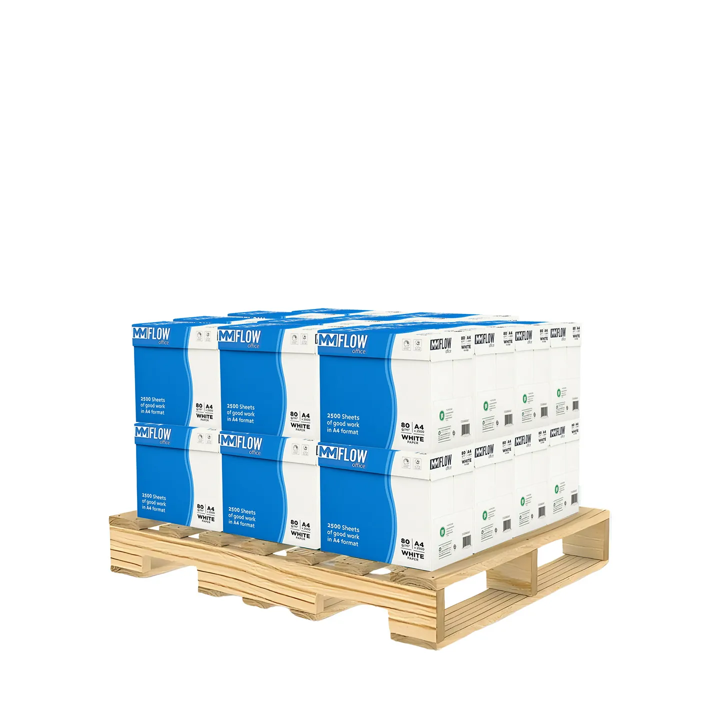 Mezzo Bancale Carta A4 80 gr MM FLOW Office – 120 Risme