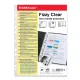 Buste trasparenti ruvide a foratura universale Fizzy Clear A4 30mcm
