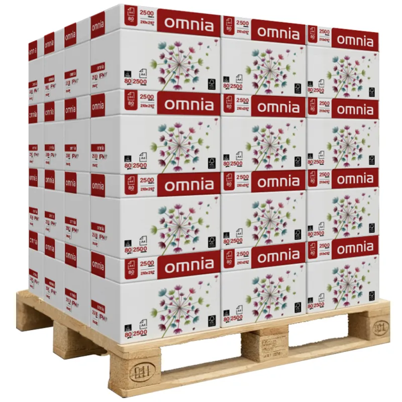 Carta Omnia Premium A4 80g Multiuso Bancale da 240 Risme | Offerta Online
